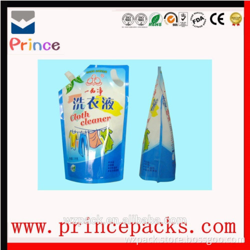 guangdong food packaging Professional customized plastic washing powder packaging bag